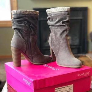 Heeled booties